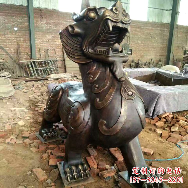 福建铜雕貔貅镇宅辟邪