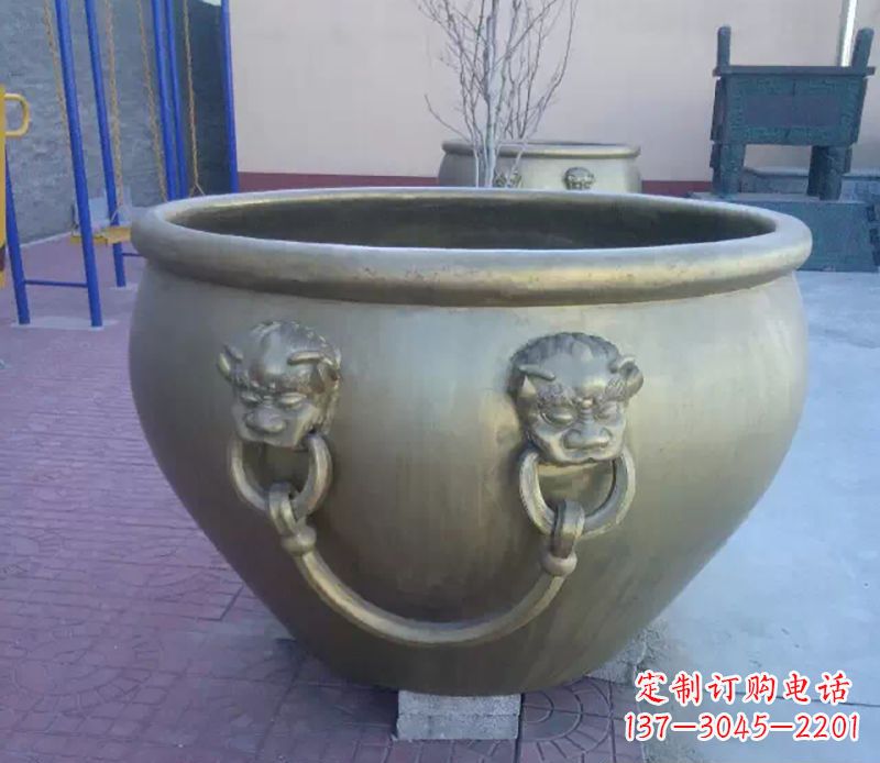 福建铜雕水缸