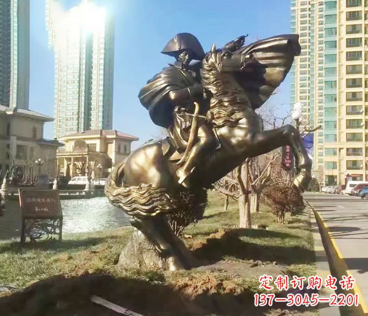 福建铜雕西方骑马雕塑人物