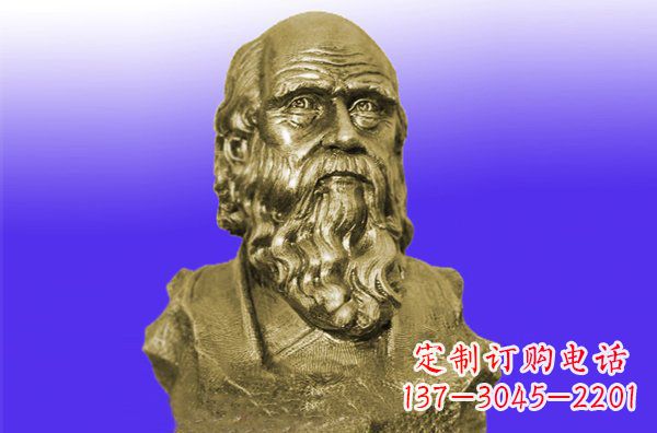 福建托尔斯泰头像铜雕