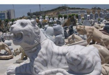 福建专业雕刻精美的老虎石雕