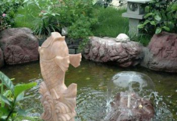 福建艺术化的鲤鱼雕塑，让你家的氛围变得更加温馨