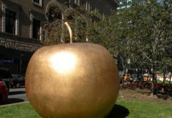 福建苹果城市景观铜雕