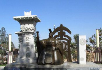 福建秦始皇雕塑，精致细腻，传承历史之美