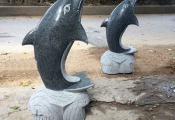 福建青石海豚雕塑--精致好看与象征意义一起令人惊叹