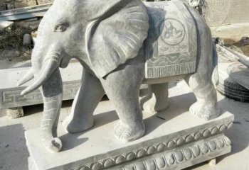 福建青石酒店专属大象雕塑
