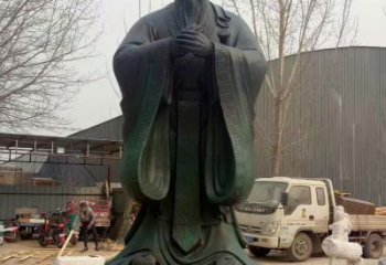 福建青铜孔子雕塑，传承中华优秀文化