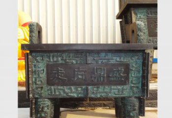 福建青铜香炉雕塑，传承中国文化