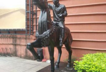 福建独一无二的骑马雕塑