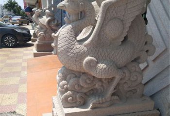 福建珠江朱雀——精美古典雕塑摆件