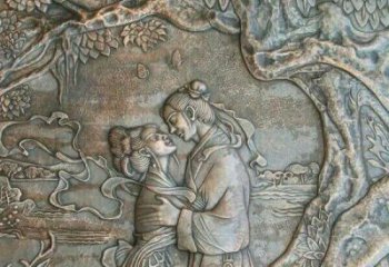 福建铜浮雕：神话中的爱情故事——牛郎织女