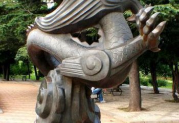 福建高品质十二生肖铜雕龙