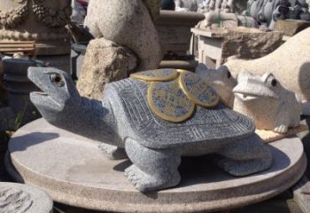 福建精致静谧的大乌龟雕塑