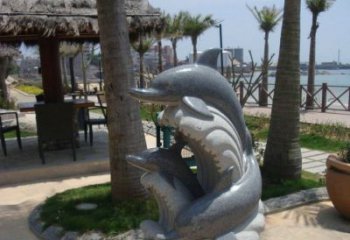 福建海豚雕塑，让海洋之声带给你温暖