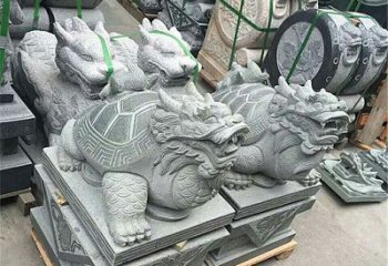 福建精美的乌龟石雕精品