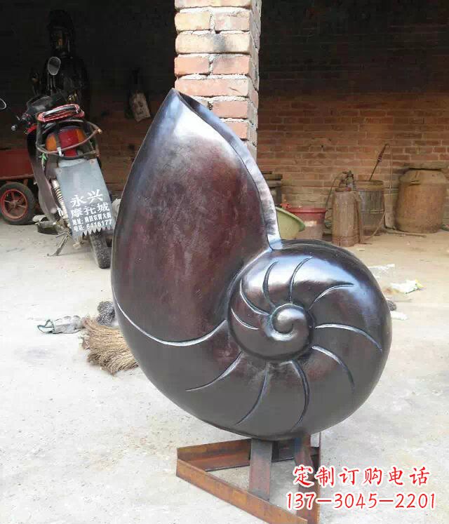 福建蜗牛公园景观动物铜雕