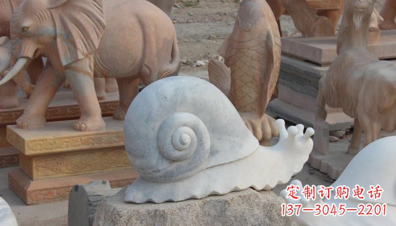 福建蜗牛石雕
