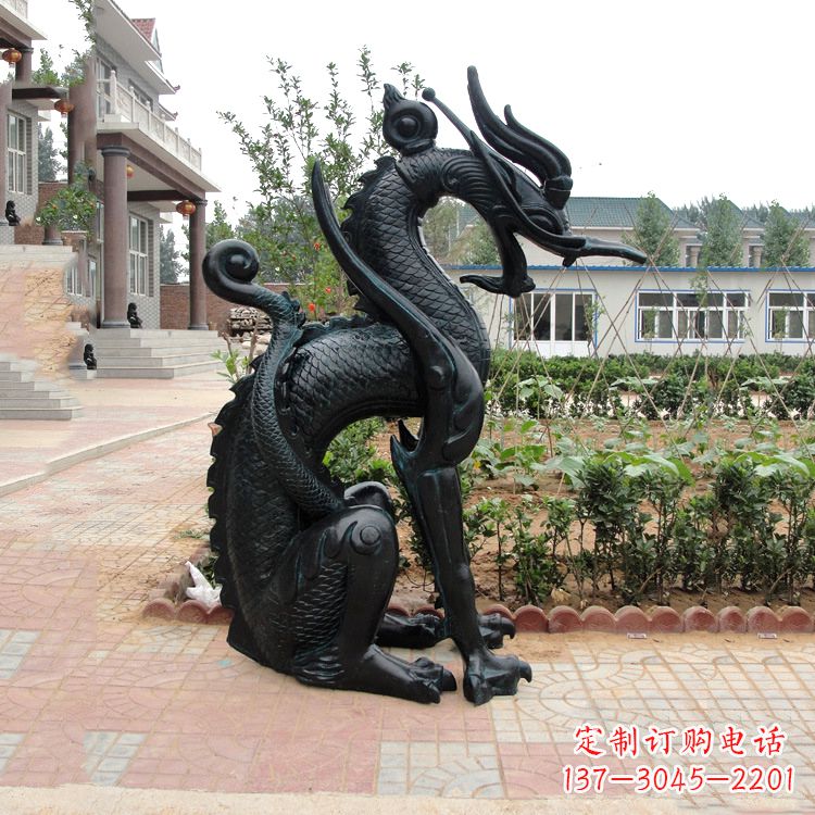 福建西方龙动物神兽雕塑