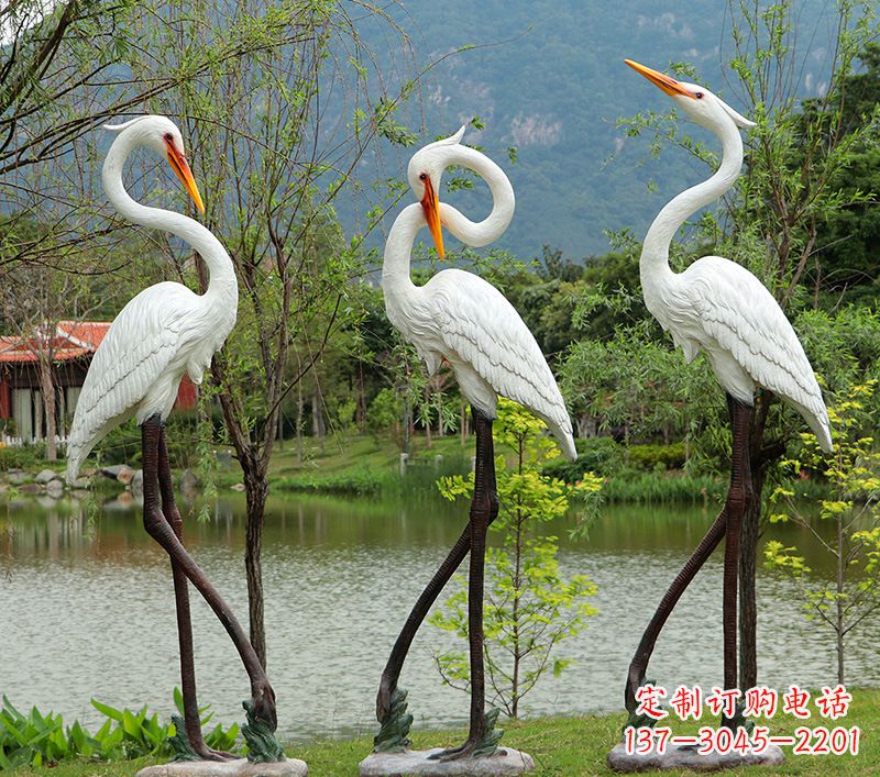 福建仙鹤的雕塑