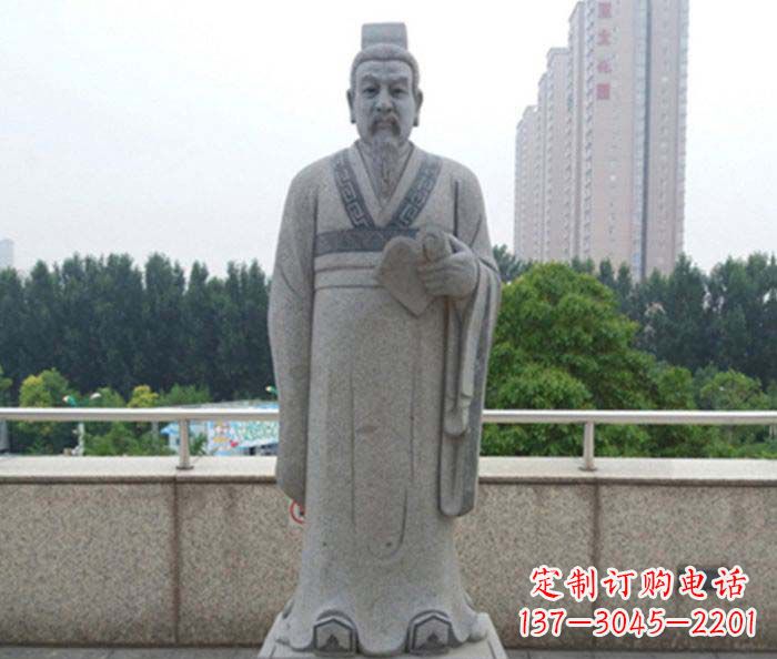 福建先秦法家代表人物商鞅石雕