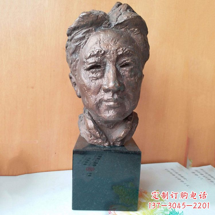 福建现代画家徐悲鸿先生头像雕塑