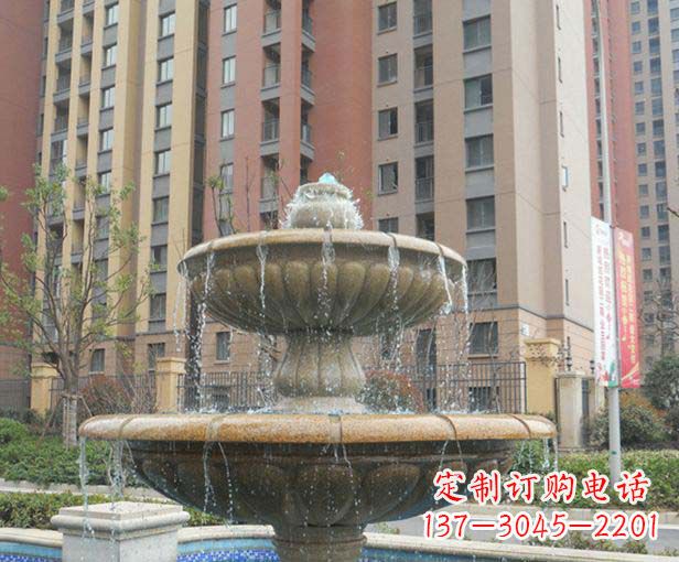福建小区景观大理石喷泉石雕