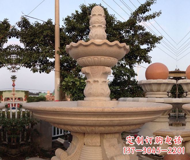福建小区景观大型喷泉石雕 (4)