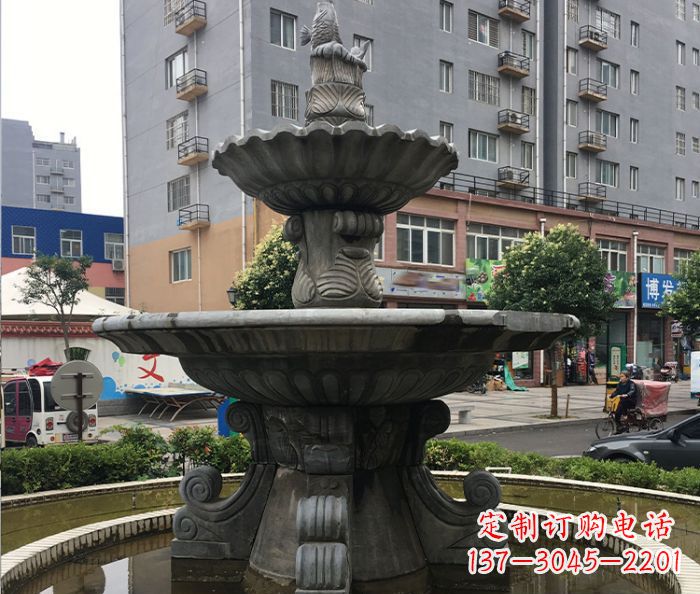 福建小区景观仿古喷泉石雕