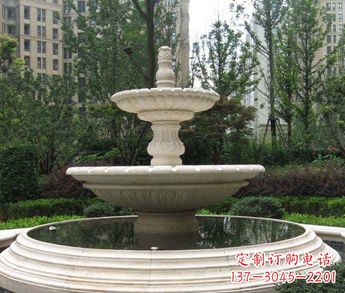 福建小区景观欧式喷泉石雕 (2)