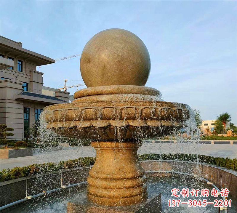 福建小区石喷泉雕塑