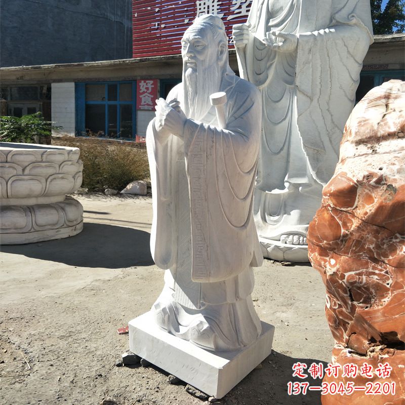 福建校园孔子像雕塑