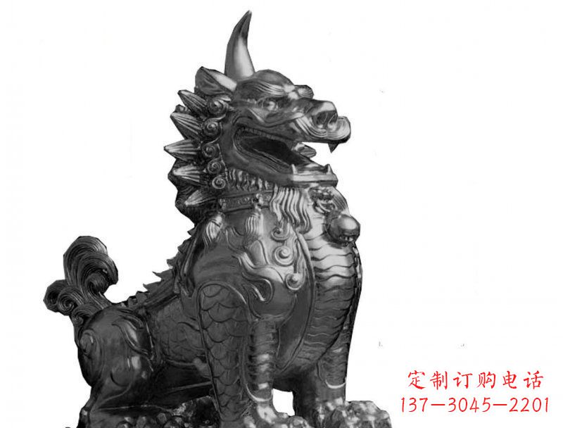 福建獬豸法院景观铜雕