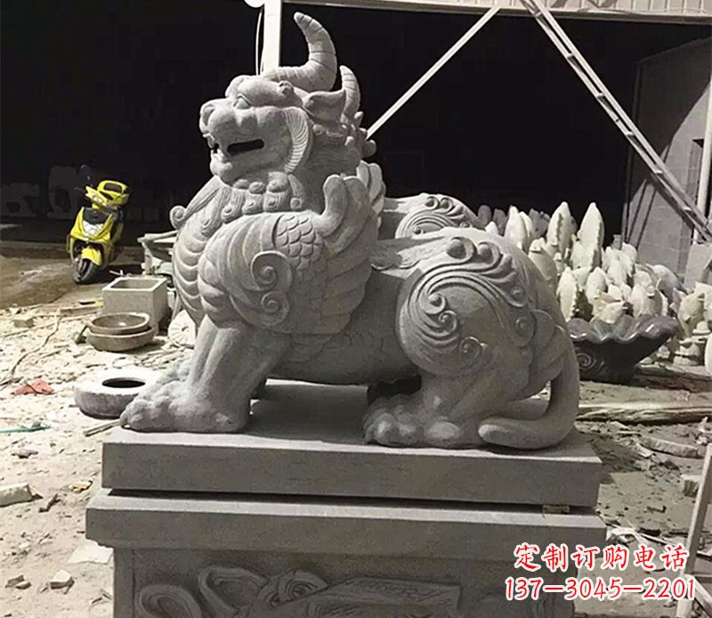 福建獬豸法院门口石雕