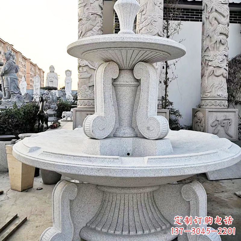 福建许愿池喷泉 石雕