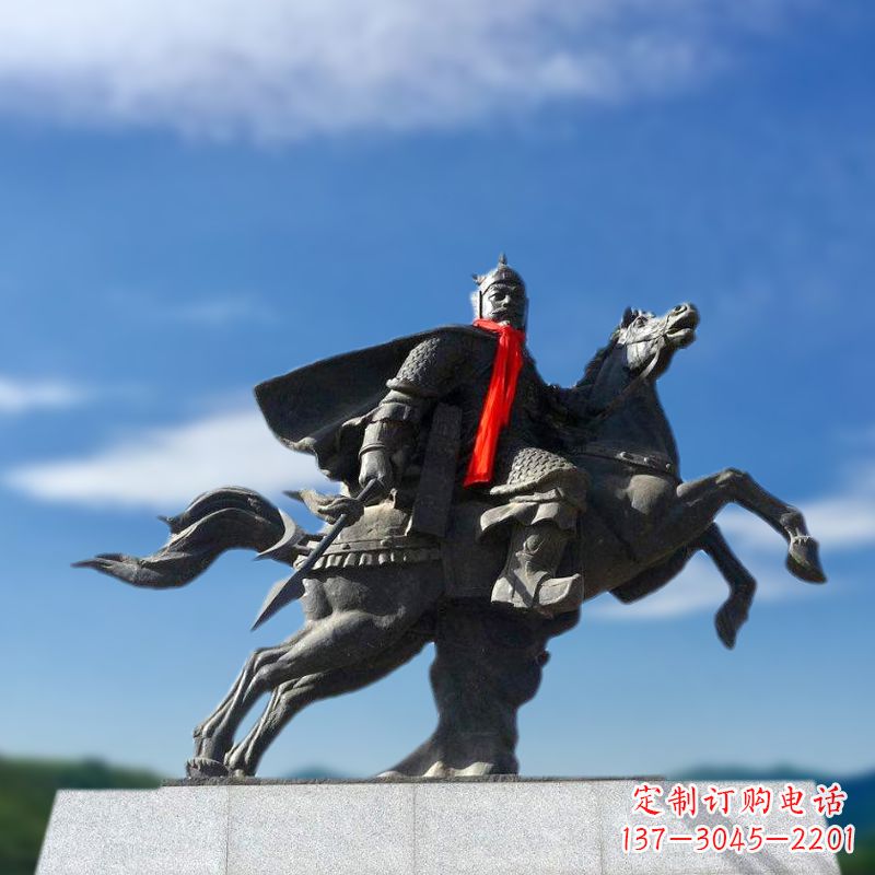 福建薛仁贵西征雕塑-唐初著名将领中国历史名人雕像