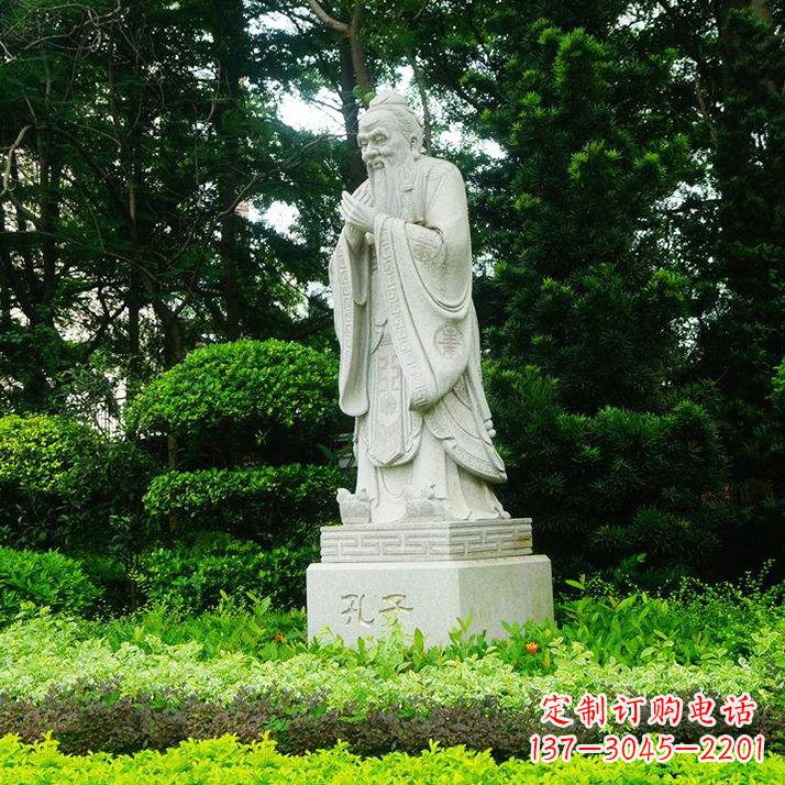 福建学校名人铜像雕塑 孔子铜像雕塑