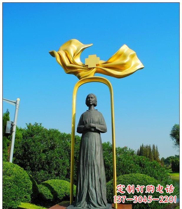 福建医院南丁格尔名人铜雕