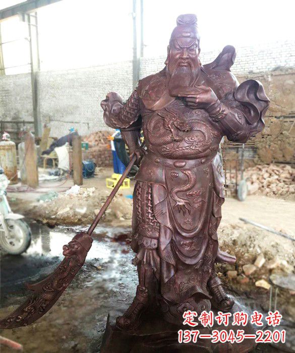 福建义薄云天关公像