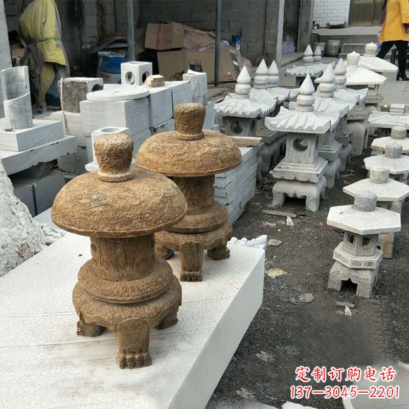 福建园林仿古石灯笼