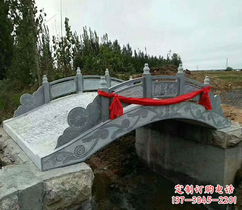 福建园林仿古石拱桥景观雕塑