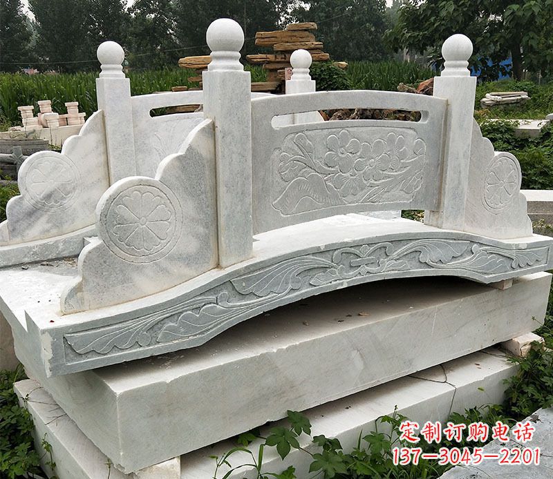 福建园林仿古石拱桥景观石雕