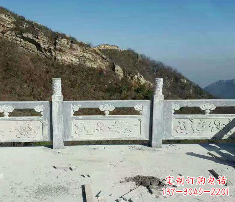 福建园林仿古石栏板景观石雕_2 (3)