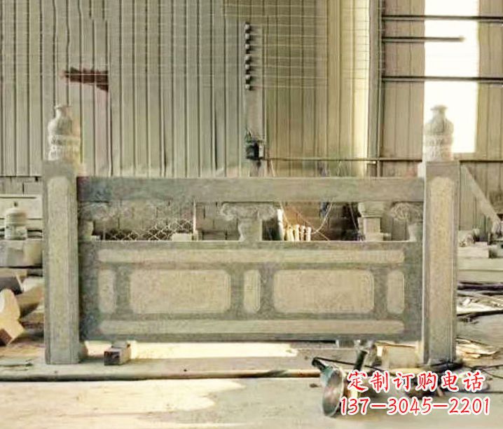 福建园林仿古石栏板景观石雕_2 (2)