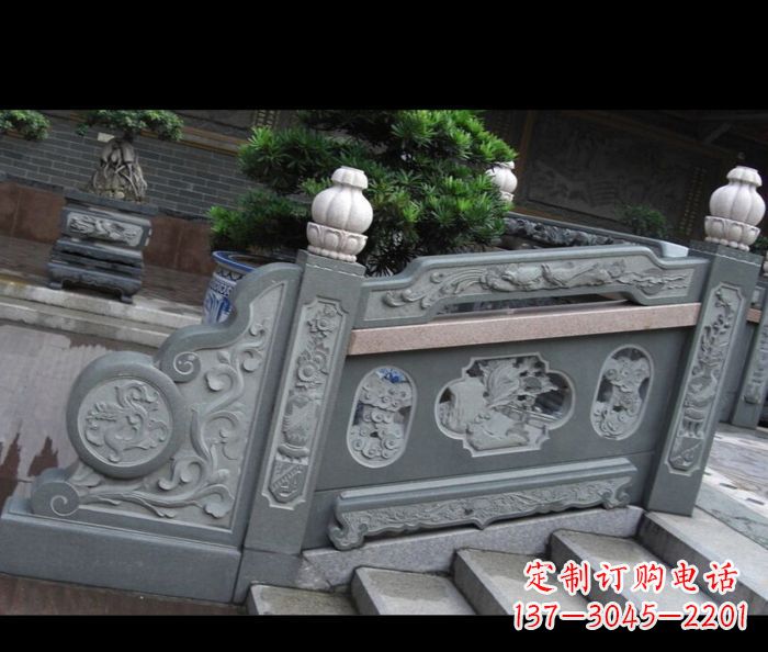 福建园林景观大理石栏板雕塑 (6)