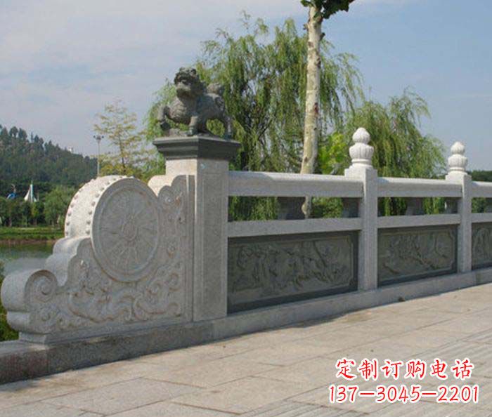 福建园林景观大理石栏板雕塑