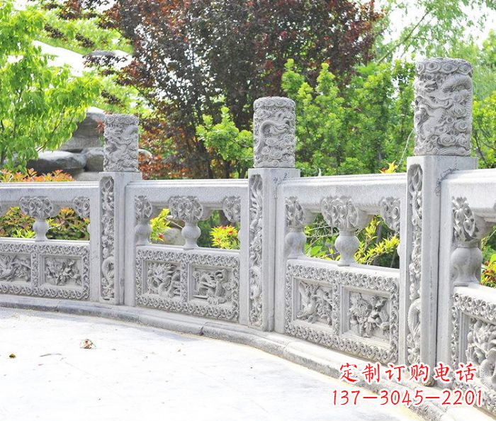 福建园林景观大理石栏板石雕 (9)