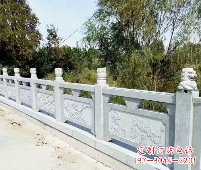 福建园林景观大理石栏板石雕_1