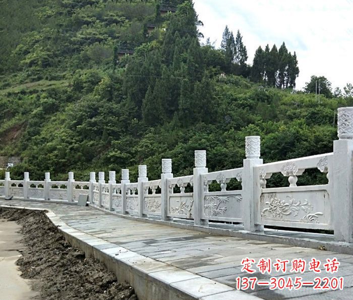福建园林景观大理石栏板石雕_2