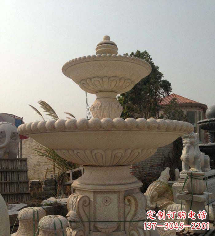 福建园林景观大型喷泉石雕