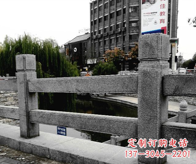 福建园林景观仿古石雕栏板 (9)